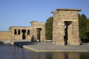 Debod Temple, Madrid clipart