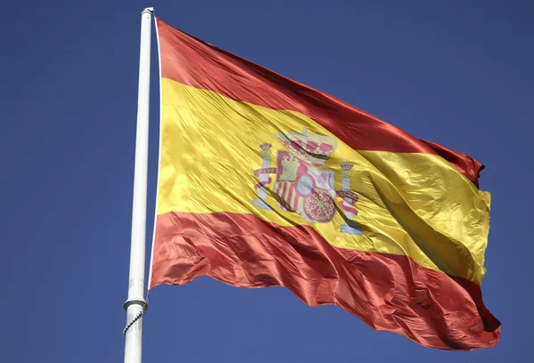 Ισπανική σημαία — Φωτογραφία Αρχείου