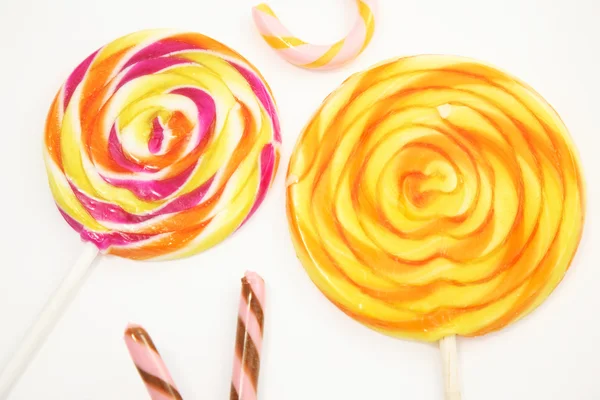 Two Colorful lollipops — Stock Photo, Image