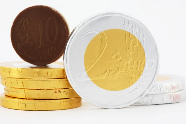 stock image Chocolate Coins