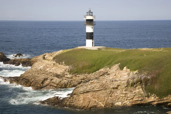 stock image Lighthouse at Ribadeo, Spain