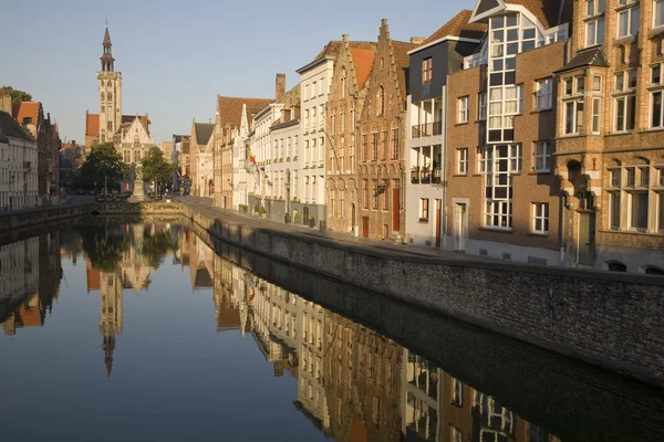 Каналы Брюгге — стоковое фото