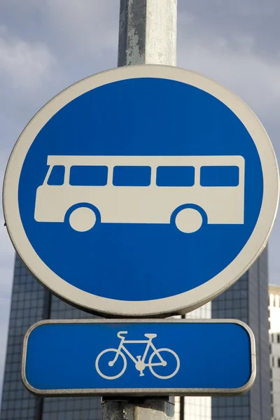 Señal de autobús —  Fotos de Stock