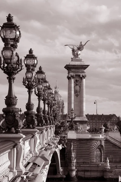 Puente Alexandre III, París — Foto de Stock