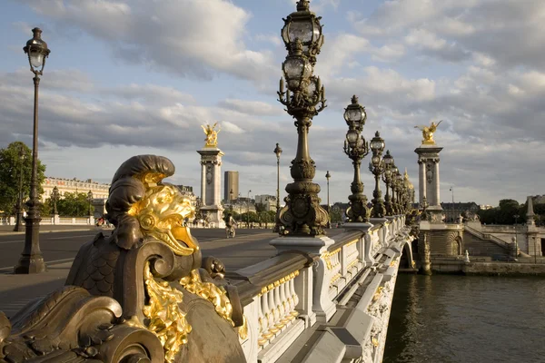 Ponte Alexandre III em Paris — Fotografia de Stock