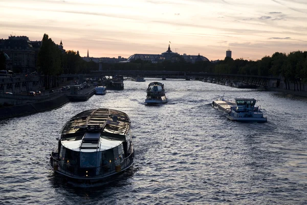 Río Sena, París — Foto de Stock