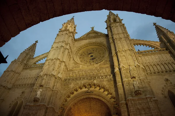 Katedra, palma de mallorca, Hiszpania — Zdjęcie stockowe