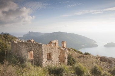 Harabeleri formentor, mallorca, İspanya