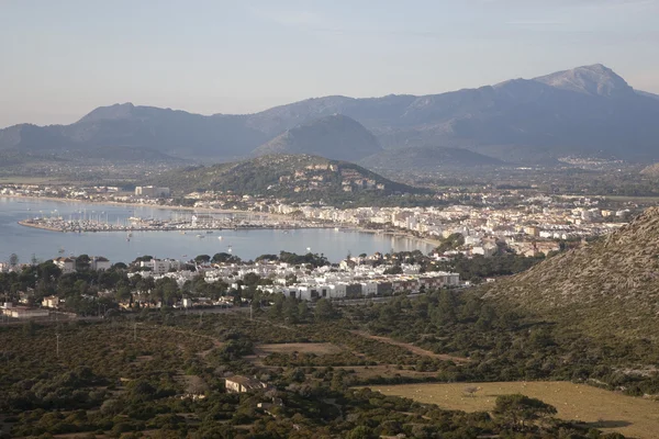 stock image Pollenca Port in Mallorca, Spain