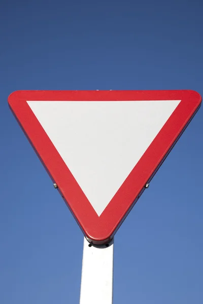 Boş ver yol işareti — Stok fotoğraf