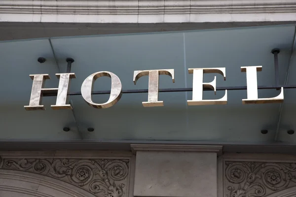 stock image Hotel Sign