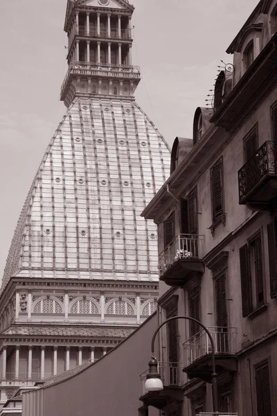 Mole edifício Antonelliana em Turim — Fotografia de Stock