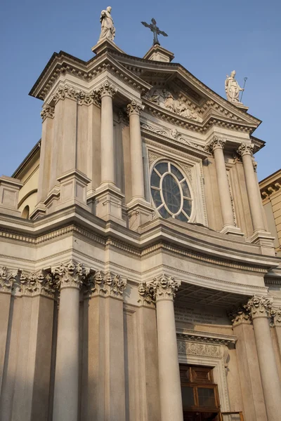 Церковь Святого Карло в Турине, Италия — стоковое фото