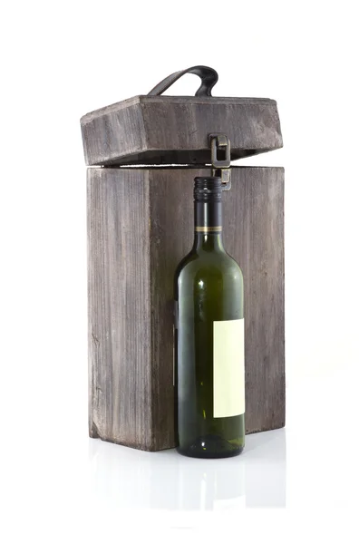 Víno box — Stock fotografie