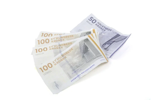 Dinheiro dinamarquês — Fotografia de Stock