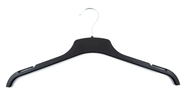 Zwarte kleding hanger — Stockfoto