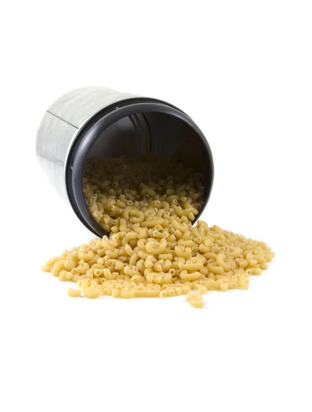 Macaroni form a can — Stock Photo, Image