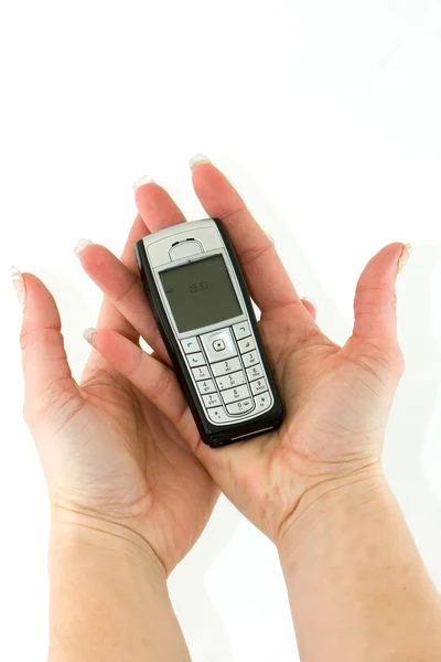 Presentación de un teléfono móvil . —  Fotos de Stock