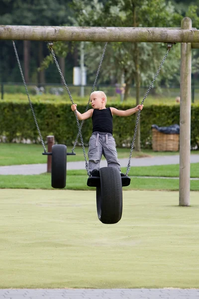 Playing outdoors — Stock Photo, Image