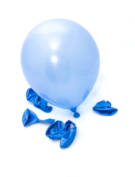 Blauer Ballon — Stockfoto