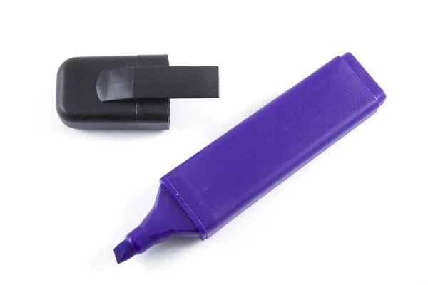 Фіолетовий маркер — стокове фото