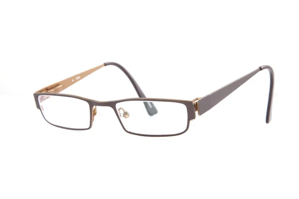 Hnědé brýle — Stock fotografie