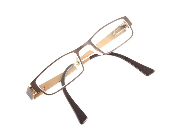 Brwon brýle — Stock fotografie