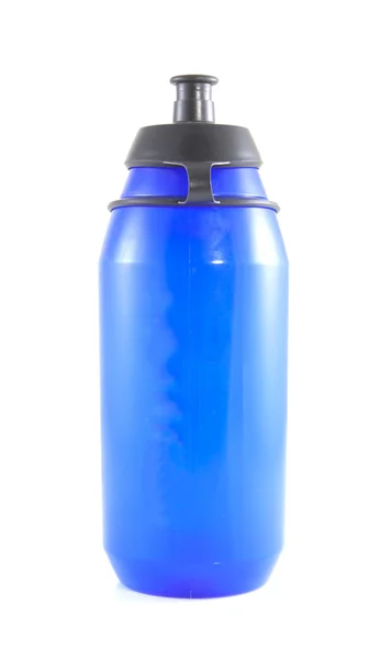 Blue drink bottle — Stock Photo, Image