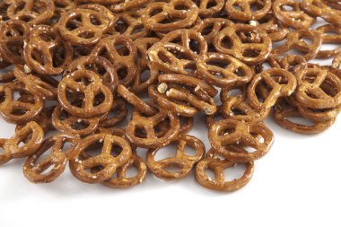 A lot of pretzels clipart