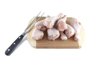 Raw chicken clipart