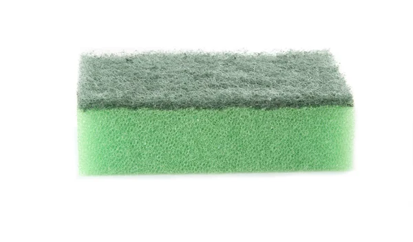 单绿色海绵 — 图库照片