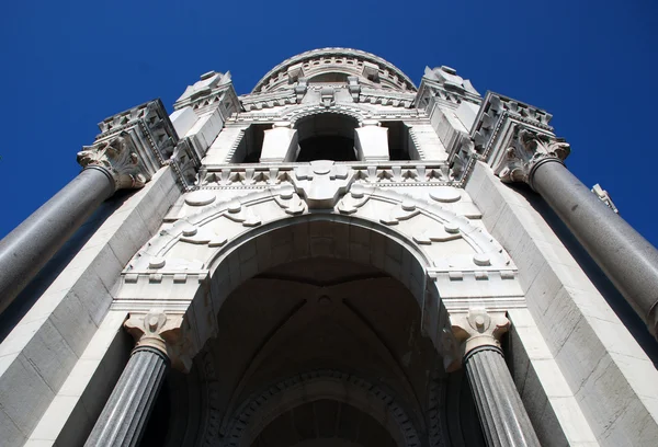 Basilika "Notre dame de fourvi — Stockfoto