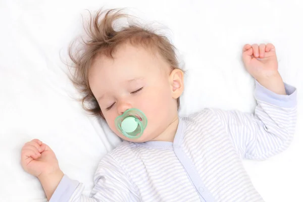 素敵な眠っている赤ちゃん ロイヤリティフリーのストック画像