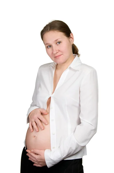 Schoonheid van de zwangerschap — Stockfoto