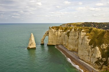 Etretat, uçurumlar