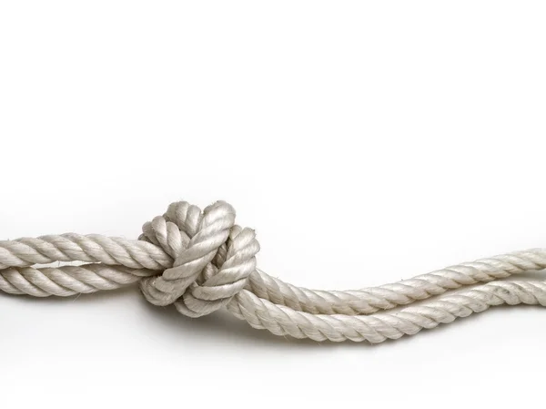 Corde avec un noeud — Photo