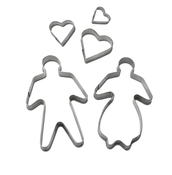 Cookie cutter (uitknippad) — Stockfoto