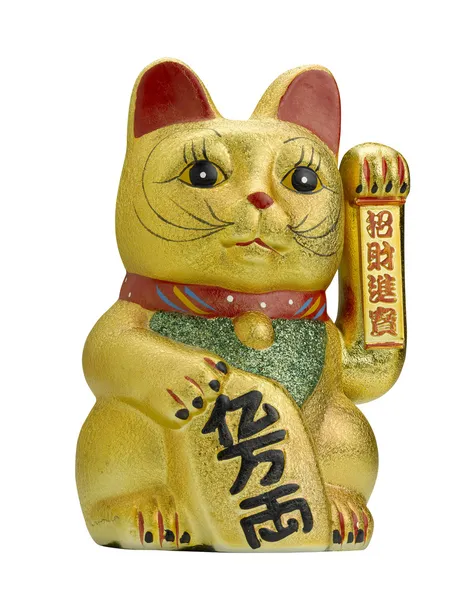 Lucky cat maneki neko — Stockfoto