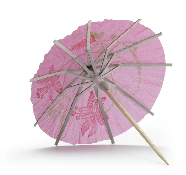 stock image Rose cocktail umbrella