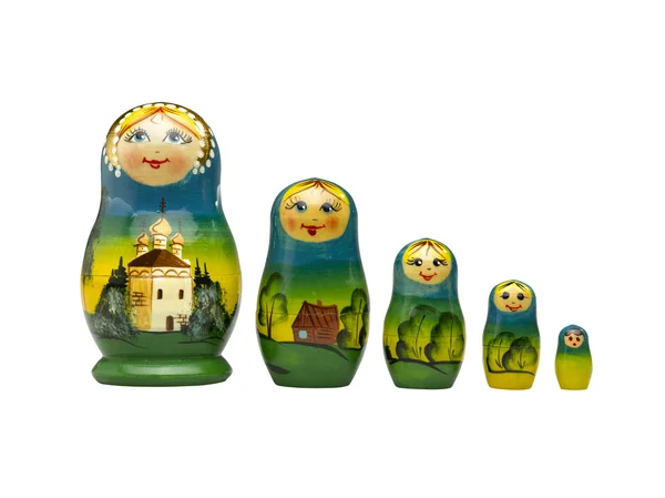 Russian doll - matreshka — Stock Photo, Image