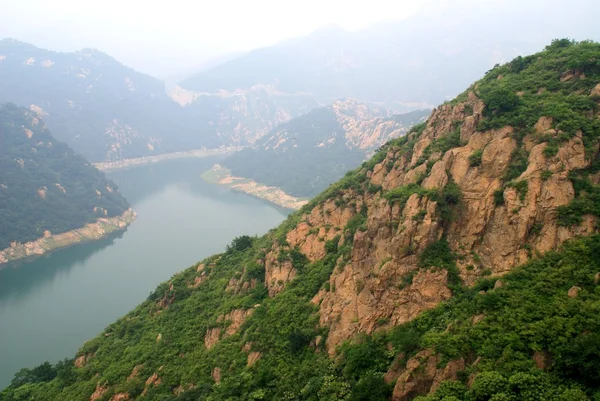 Озеро Янсай. Китай — стоковое фото