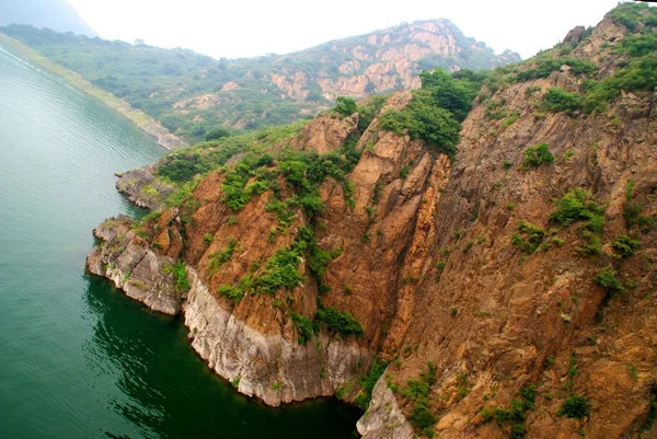 Озеро Янсай. Китай — стоковое фото