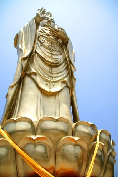 Statue der Göttin in China lizenzfreie Stockbilder