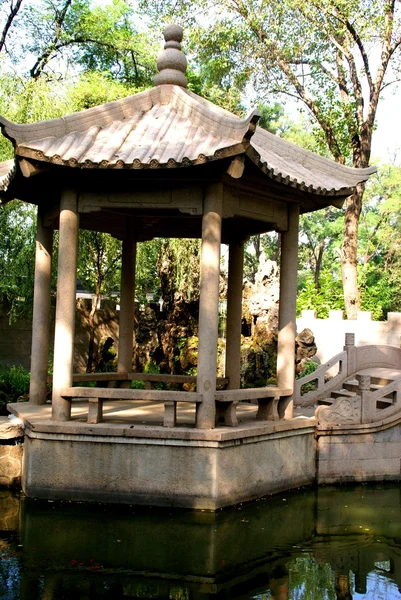 中国寺庙的大厦 免版税图库照片