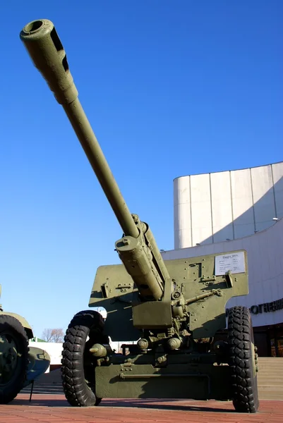 ZIS-3. The Soviet gun. — Stock Photo, Image