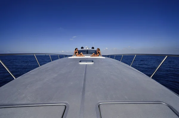 ITALY, Lazio, Tirrenian sea, luxury yacht — Stock Photo, Image
