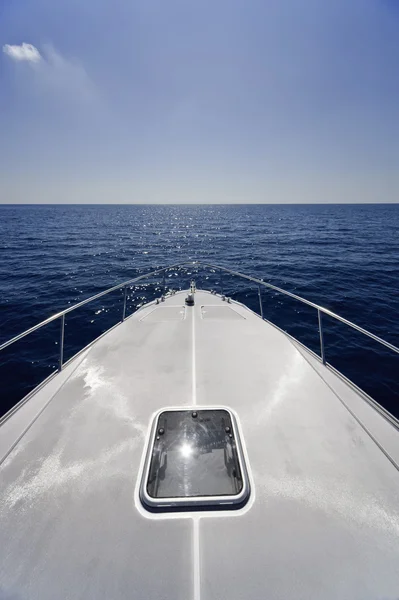 Olaszország, lazio, tengeri tirrenian, luxus yacht — Stock Fotó