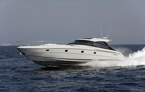 Italy, Naples, Aqua 54 'luxury yacht — стоковое фото