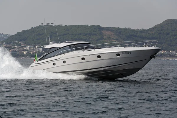 Italy, Naples, Aqua 54' luxury yacht — Stock Photo, Image