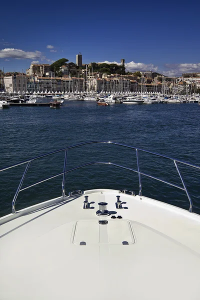 Frankrike, cannes, lyx yacht kontinental 80 — Stockfoto